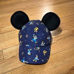 Disney toddler hat with attached mickey ears